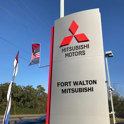 Fort Walton Mitsubishi sign